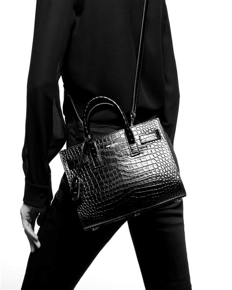 ysl sac de jour crocodile.